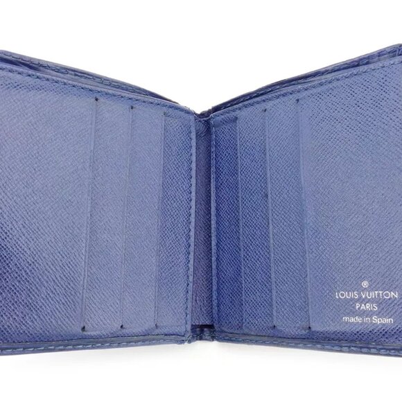 Louis Vuitton bi-fold wallet epi Epi Authentic USED T17107 - Picture 5 of 9
